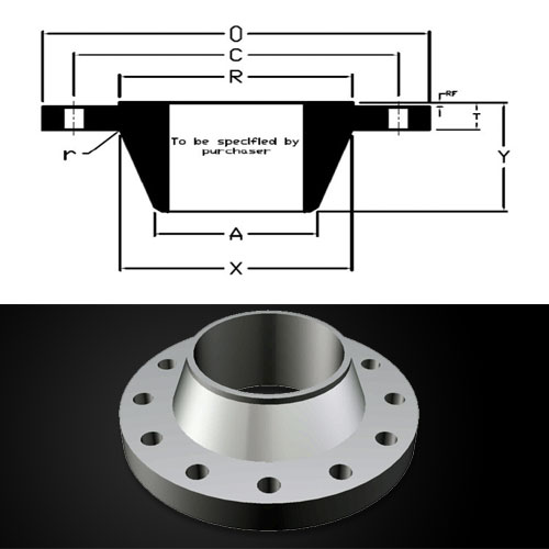 ASME B16.47 Class 150 Series B Welding Neck Flanges