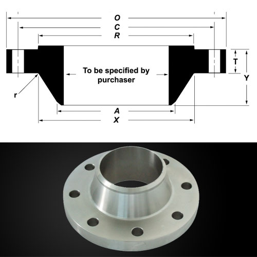 ASME B16.47 Class 600 Series B Welding Neck Flanges