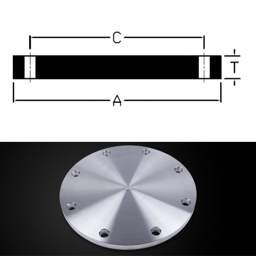 Table 7 AWWA Class B, D, E, & F Blind Flanges