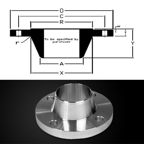 ASME B16.47 Class 75 Series B Welding Neck Flanges